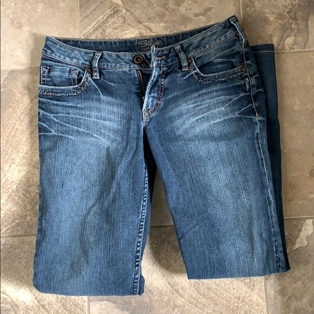 Silver Women’s Jeans